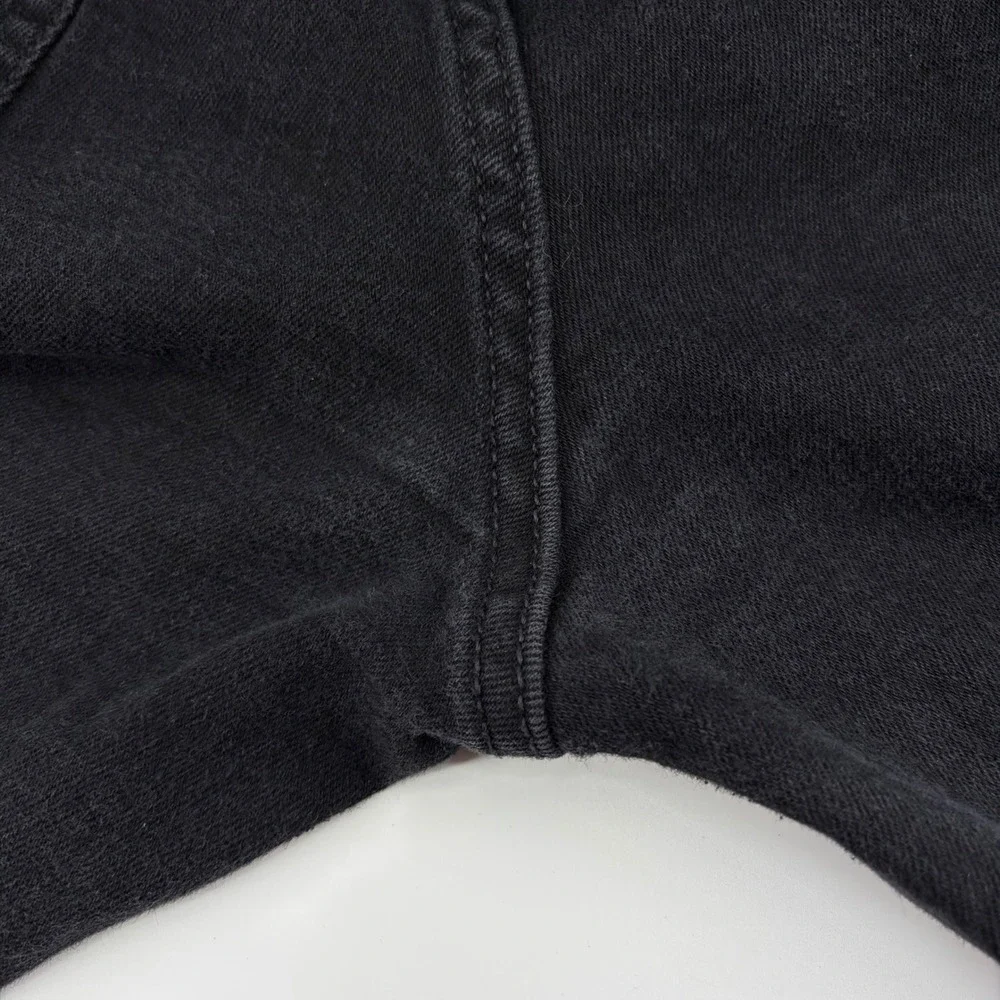 Levis 559 Relaxed Straight Jeans Mens 34x32 Black Denim Pants (Fits 34x30